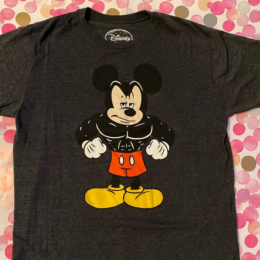 Mickey Mouse muscle flex tshirt